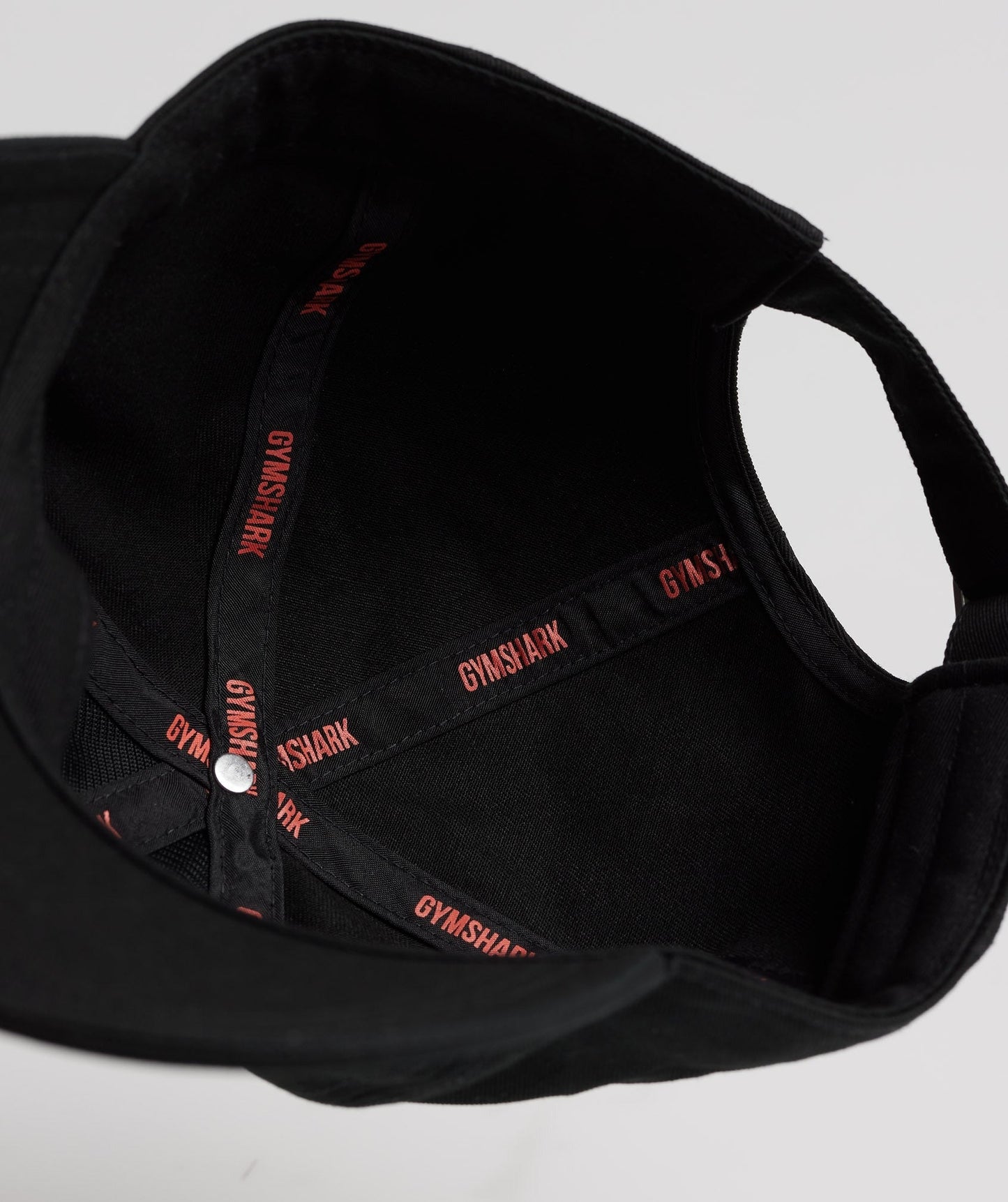 Gymshark GMSHK Baseball Cap - Black/Solstice Orange