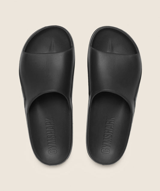 Gymshark Rest Day Slides - Black