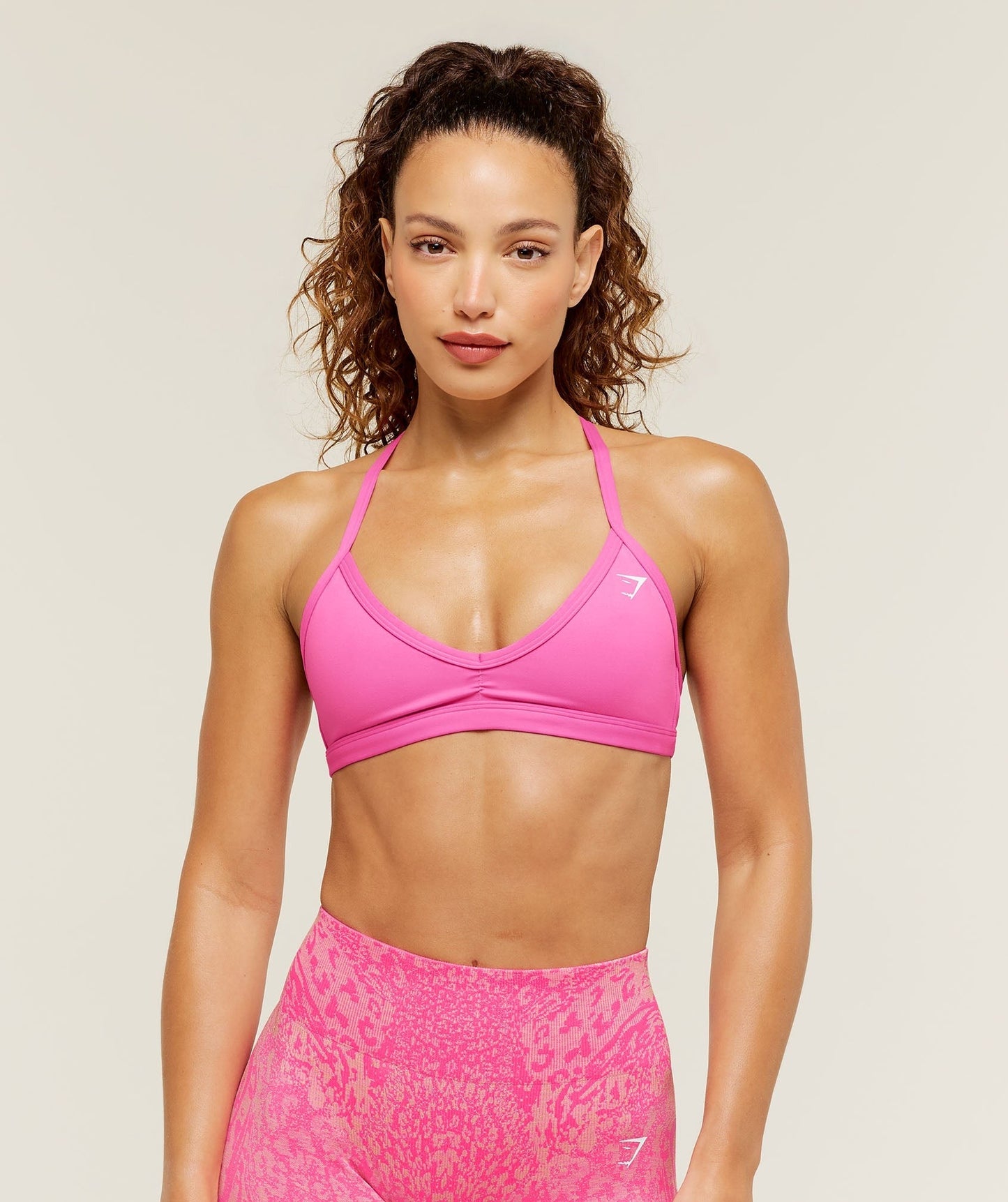 Gymshark Minimal Sports Bra - Electric Pink