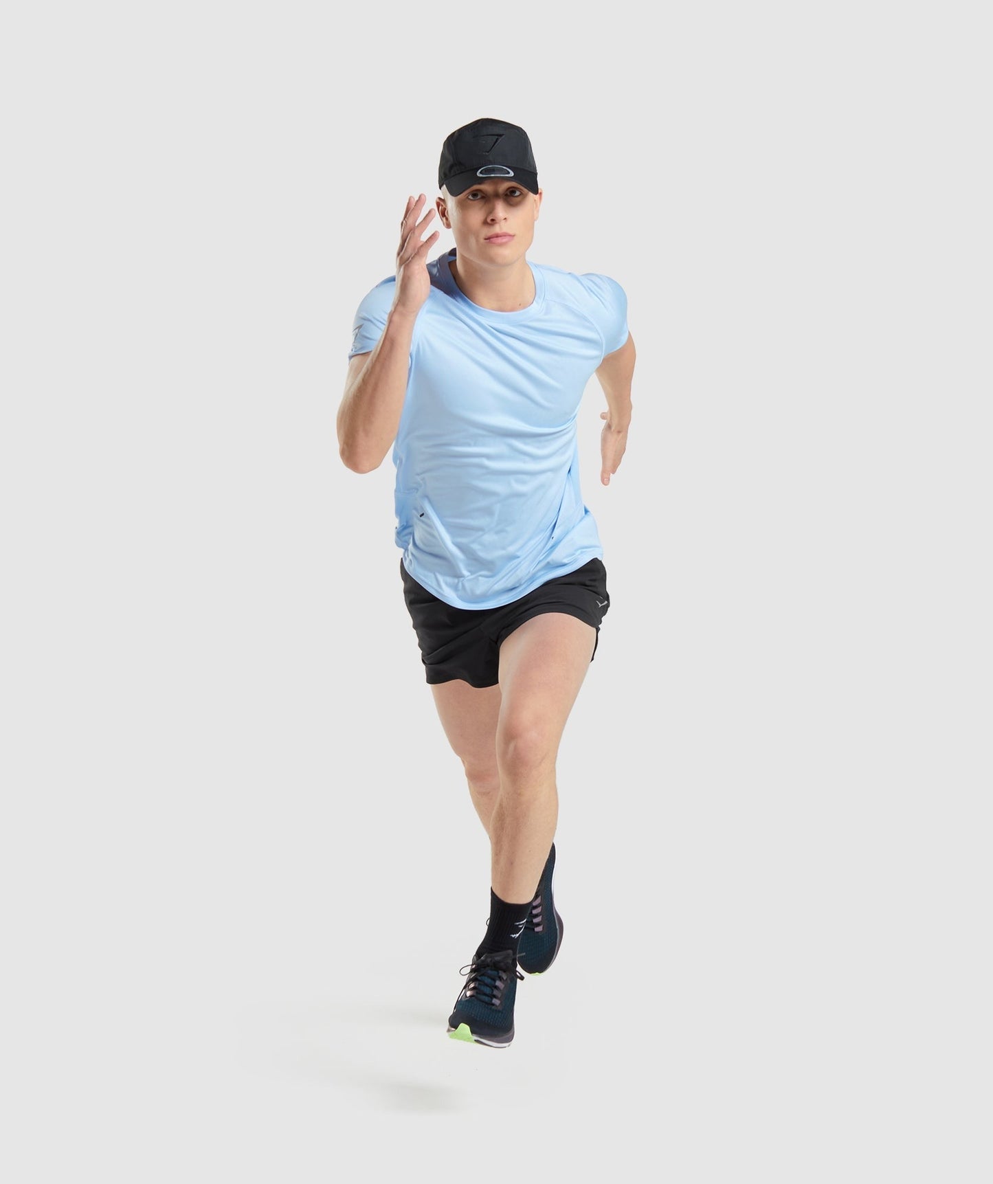 Gymshark Speed Evolve T-Shirt - Moonstone Blue