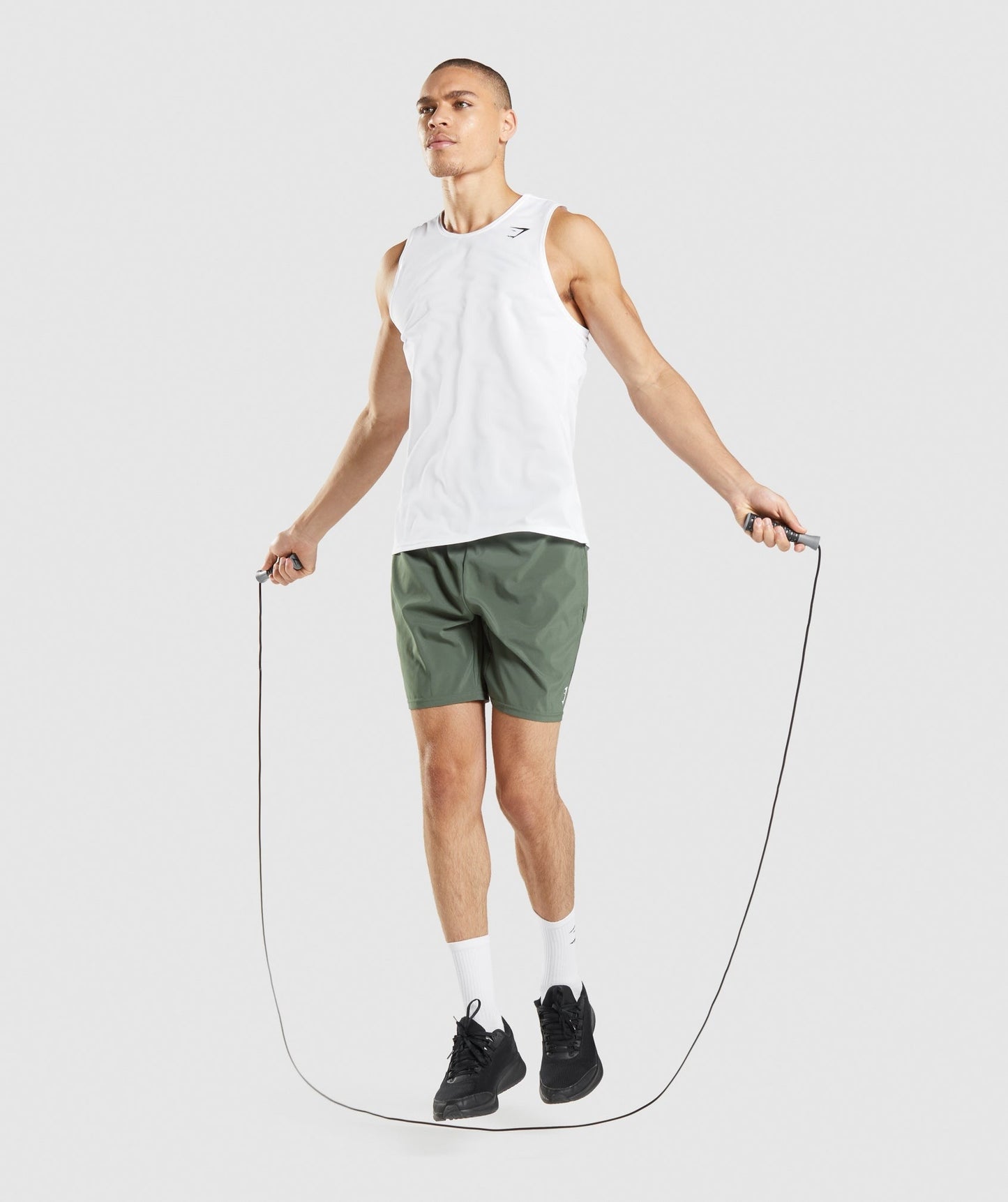Gymshark Arrival 7" Shorts - Green