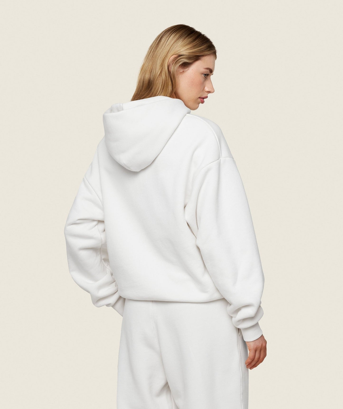 Gymshark Phys Ed Graphic Hoodie - Ecru White