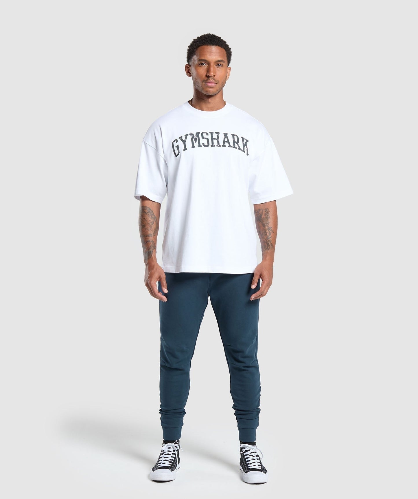 Gymshark Rest Day Knit Joggers - Navy