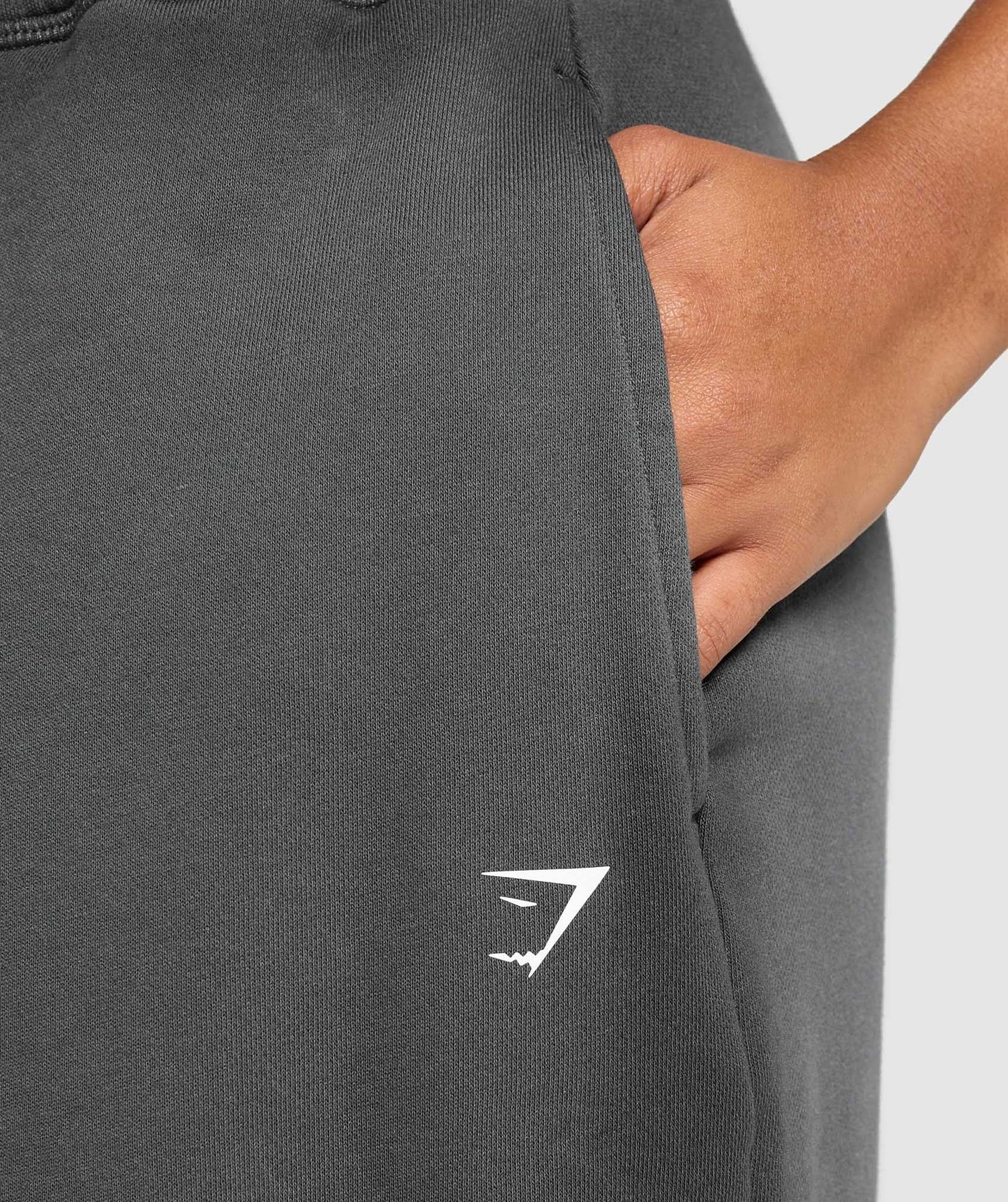 Gymshark Gains Washed Loopback Joggers - Grey