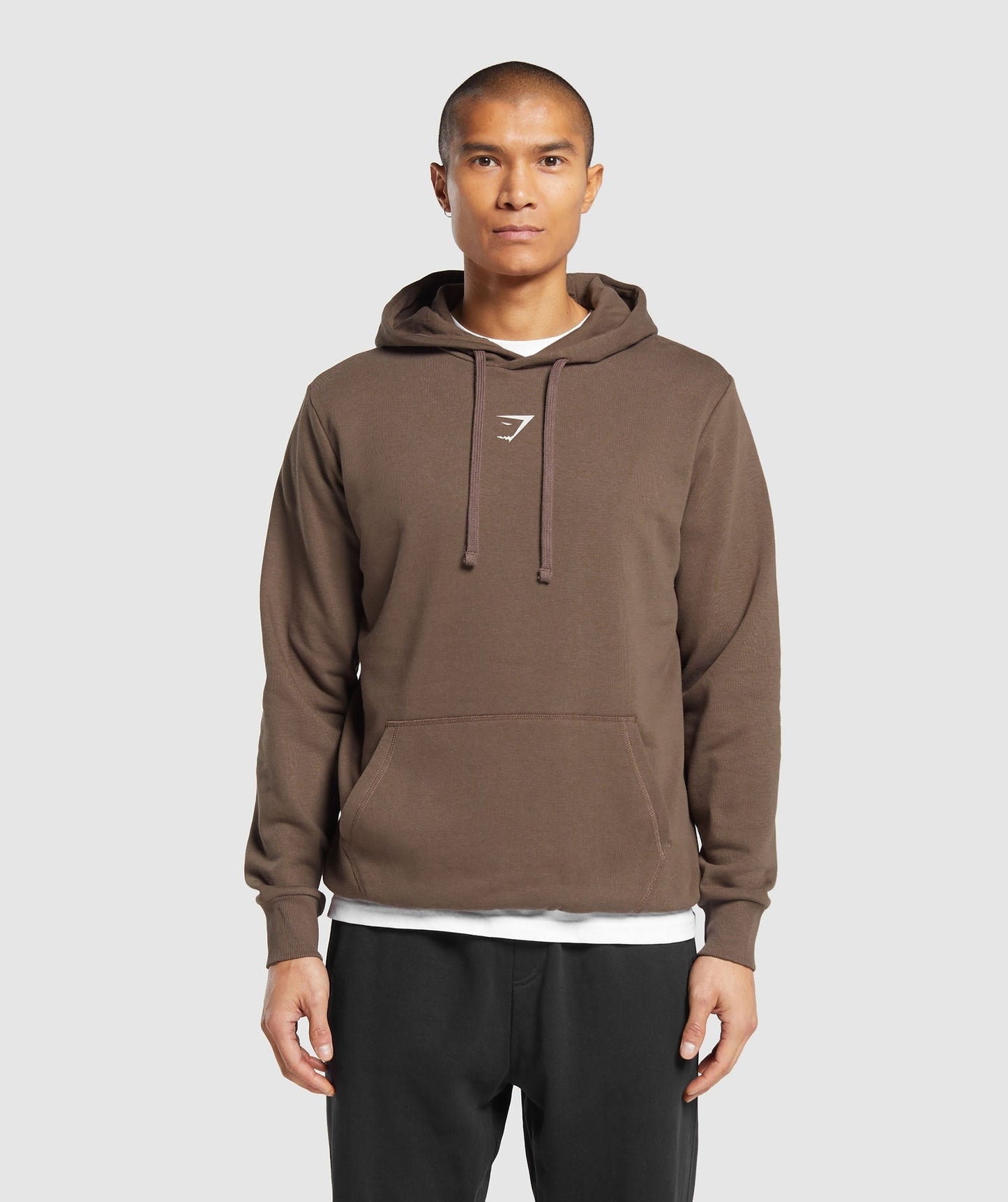 Gymshark Hybrid Wellness Hoodie - Penny Brown