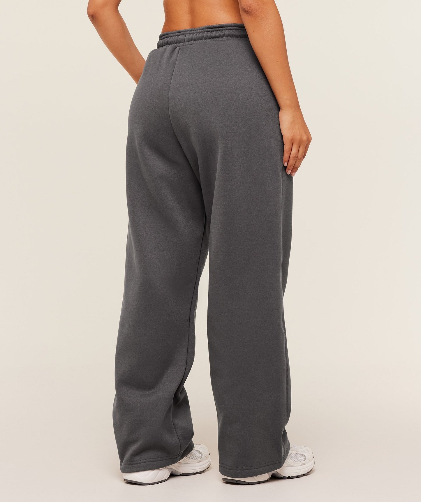 Gymshark Cosy Luxe Straight Leg Short Joggers - Onyx Grey
