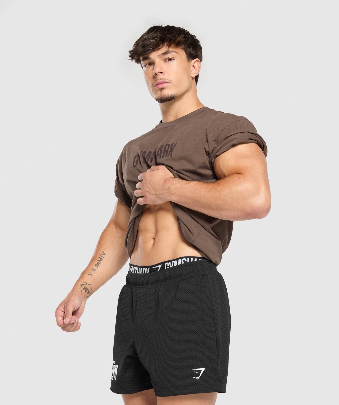 Gymshark Apollo Oversized T-Shirt - Walnut Brown