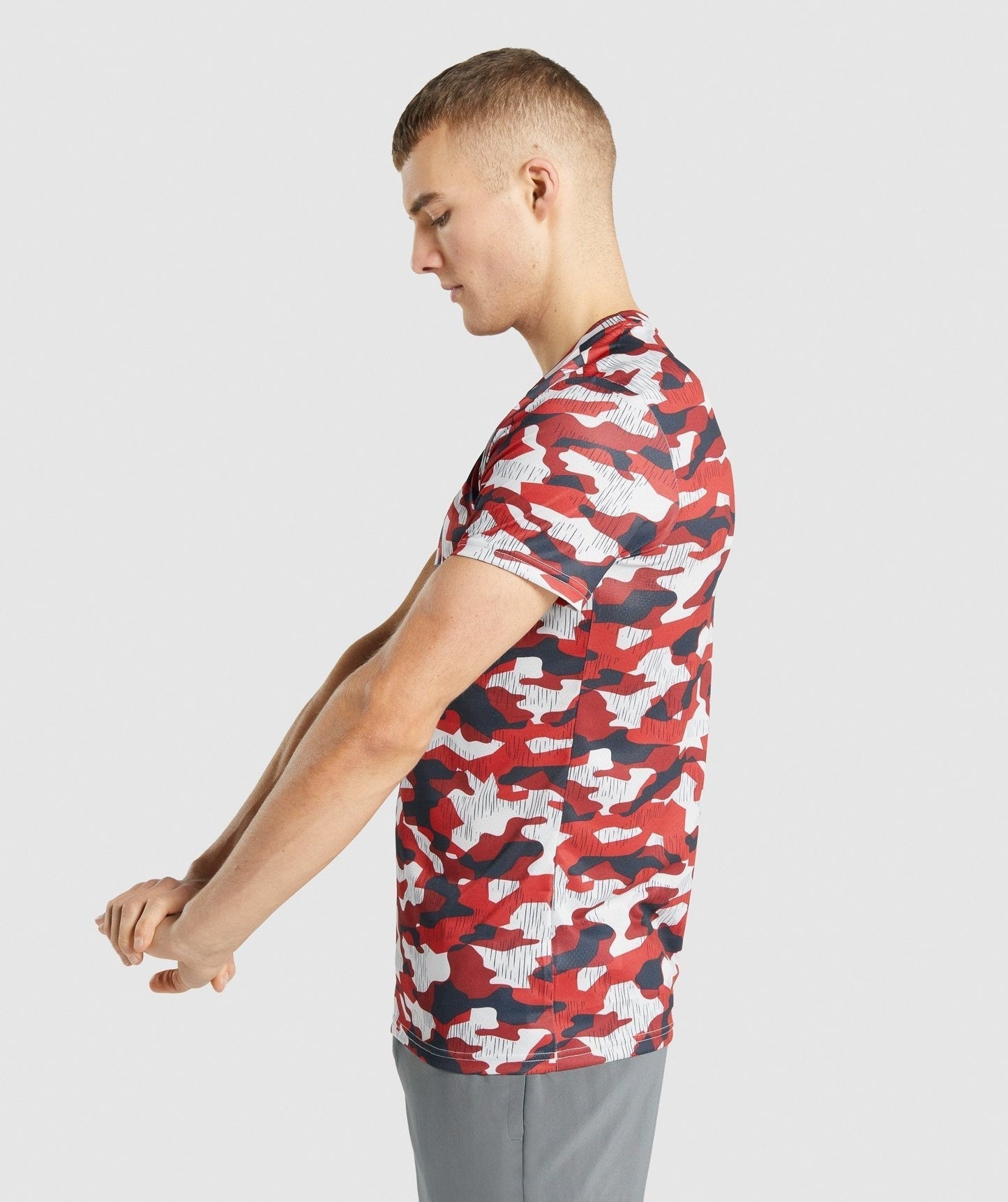 Gymshark Arrival T-Shirt - Red Print