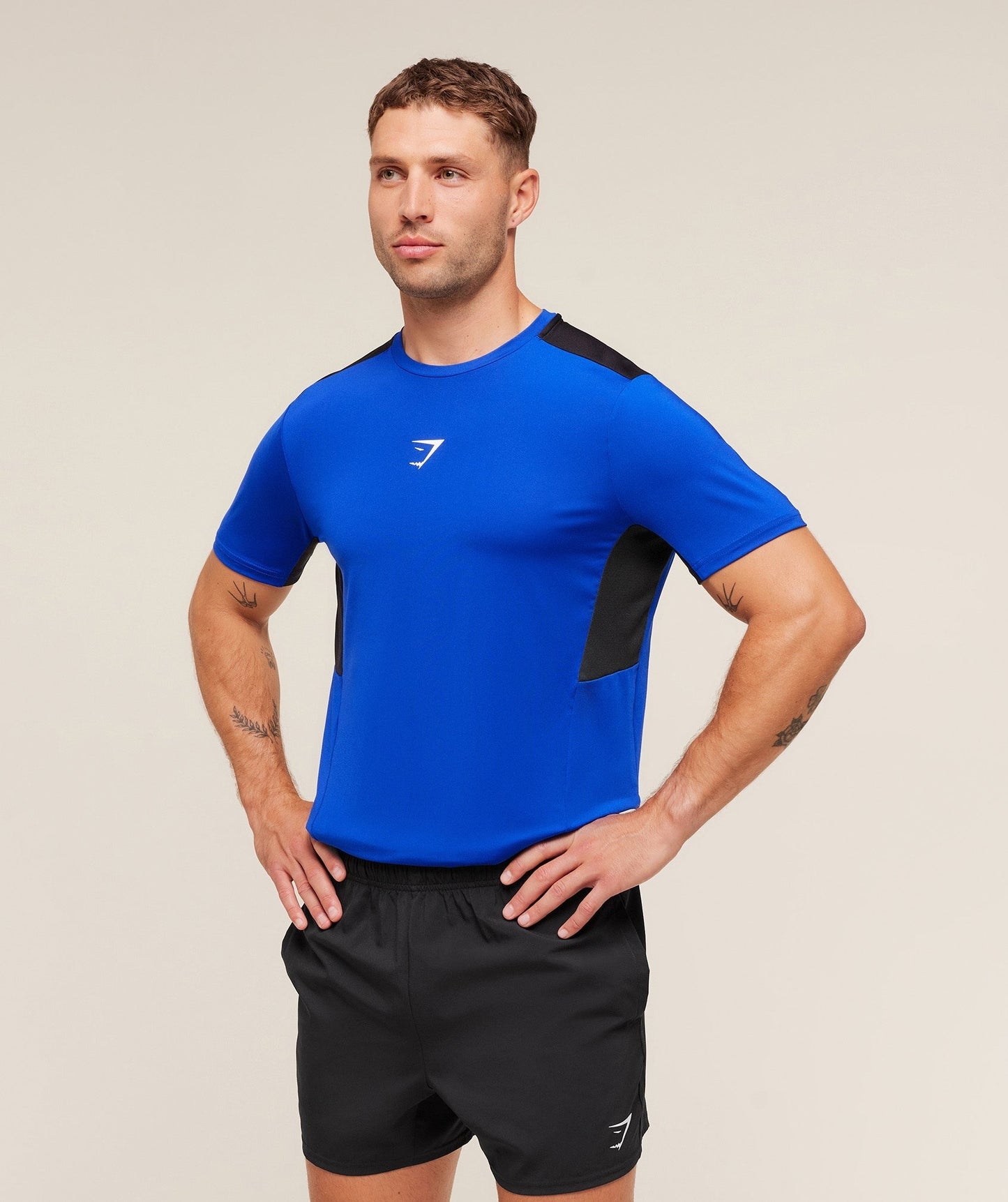 Gymshark Sport T-Shirt - Athletic Blue/Black