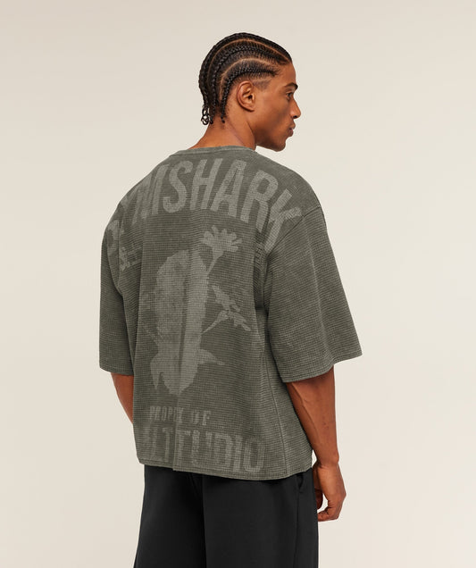 Gymshark x Saalt Studios Tee - Strength Green