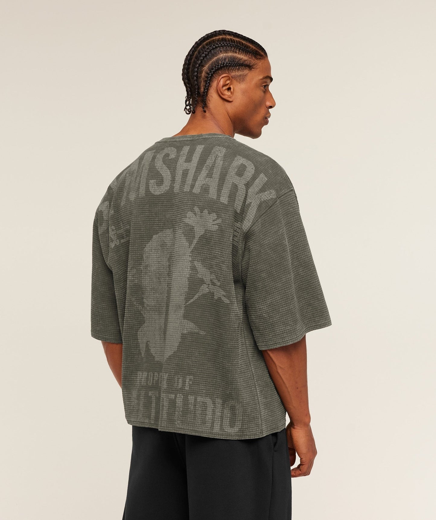 Gymshark x Saalt Studios Tee - Strength Green