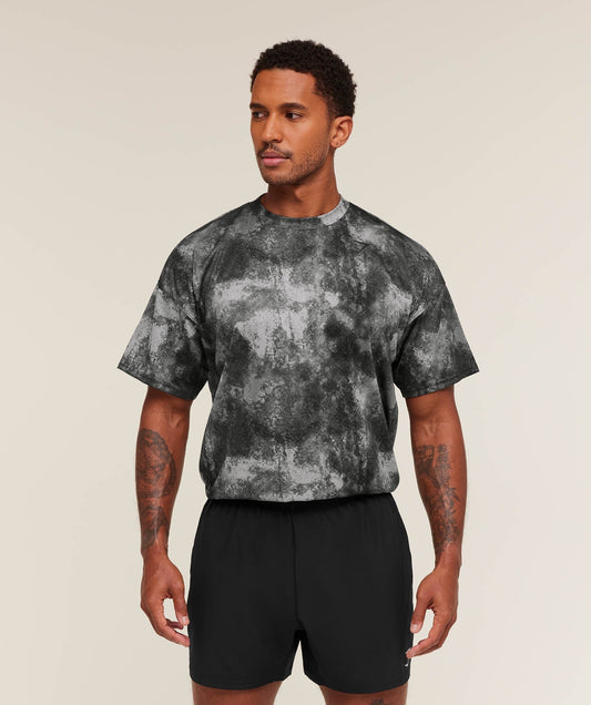 Gymshark Arrival Oversized T-Shirt - Smokey Grey