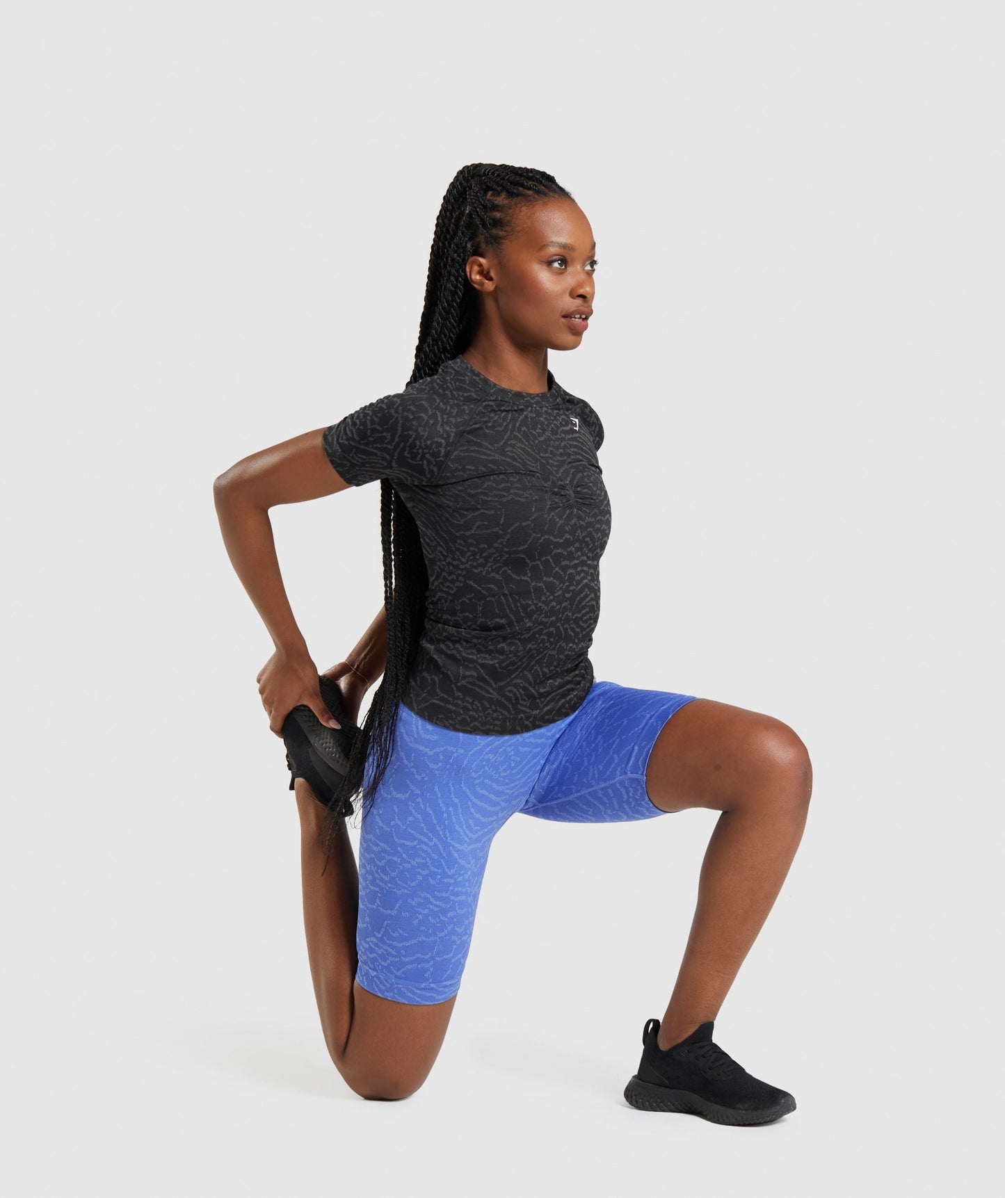 Gymshark Adapt Animal Seamless T-Shirt - Black