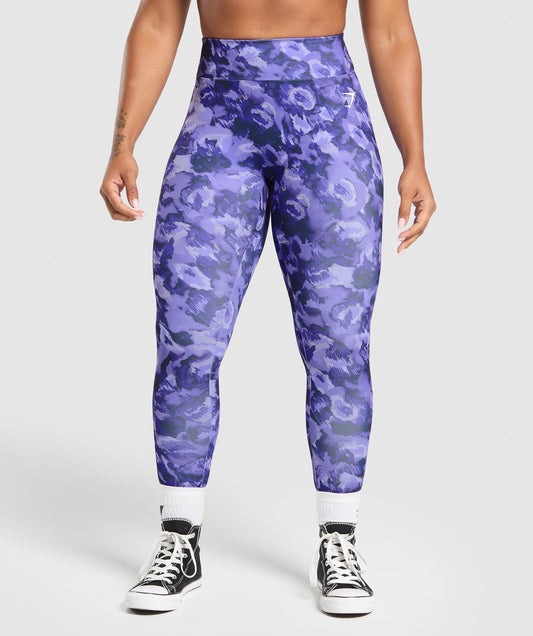 Gymshark Power Regular Leggings - Fresh Lilac