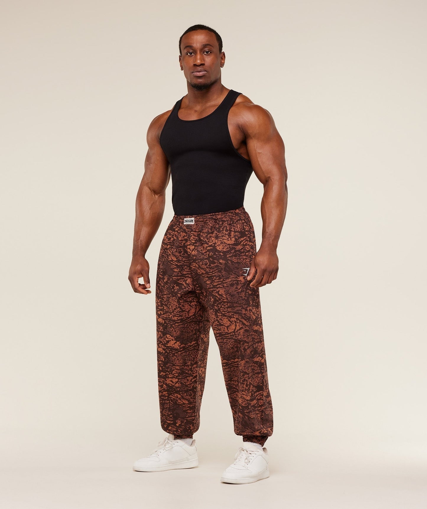 Gymshark Pumper Pants - Terracotta Orange