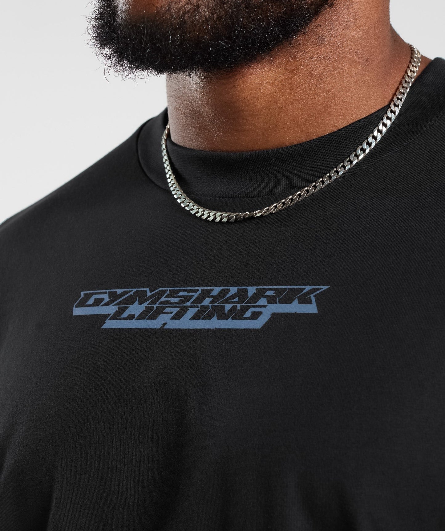 Gymshark Intergalactic Lifting Oversized T-Shirt - Black
