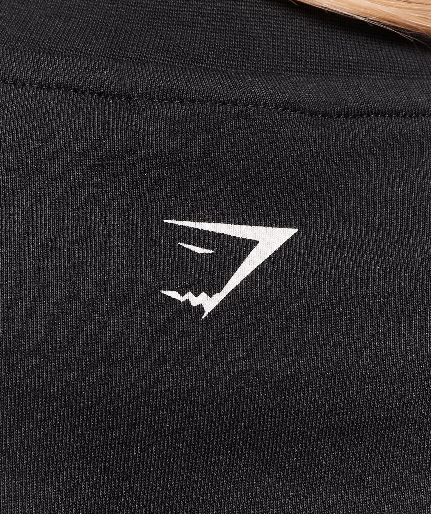 Gymshark Collegiate Graphic T-Shirt - Black