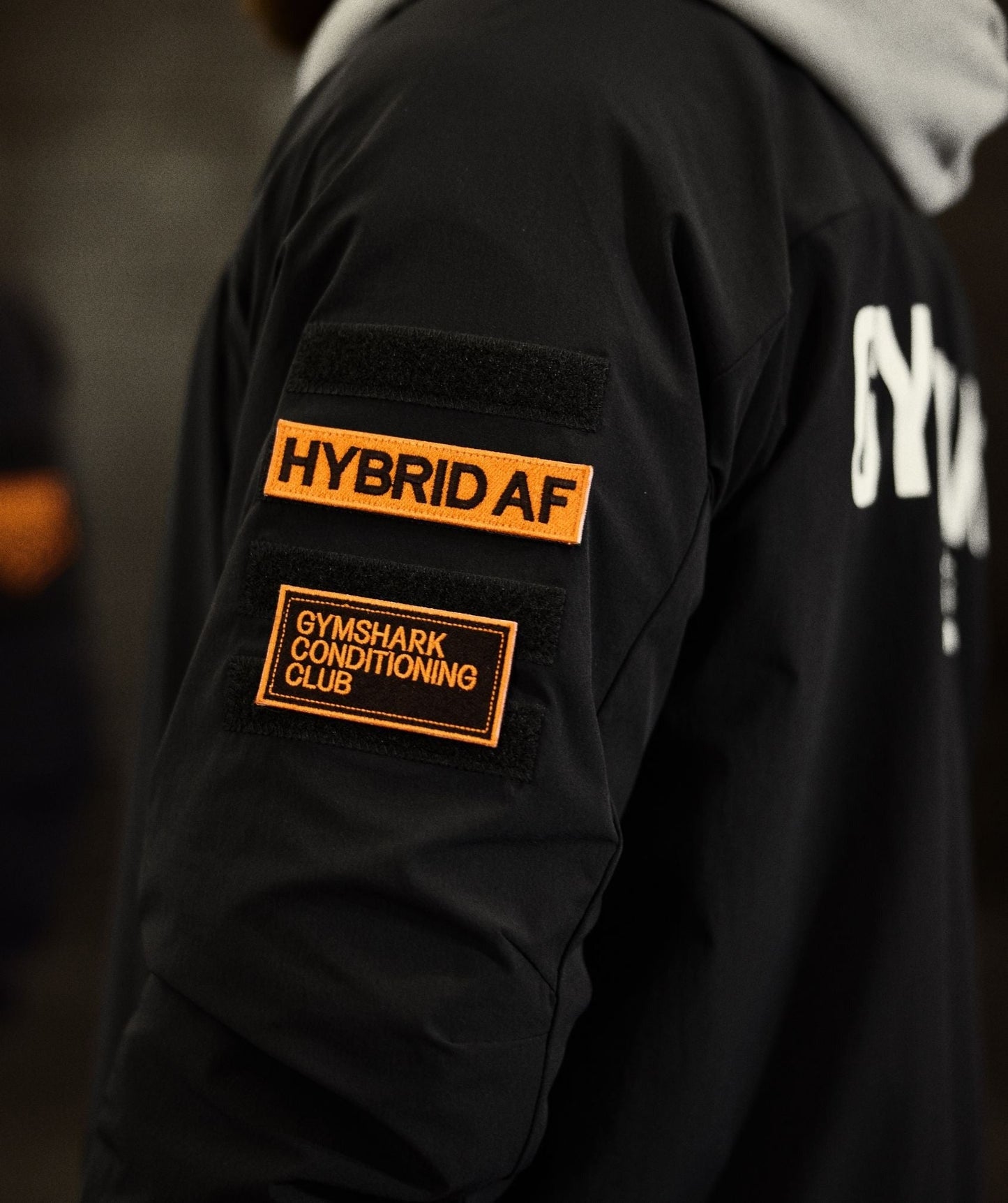 Gymshark Conditioning Club Track Patch Jacket - Black