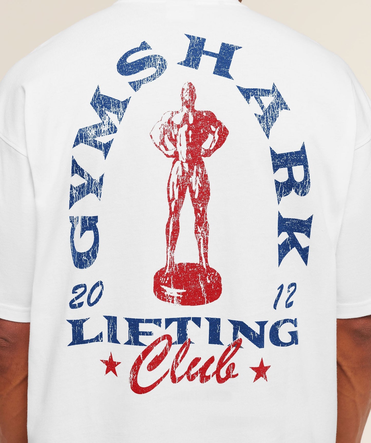 Gymshark Trophy Graphic T-Shirt - White