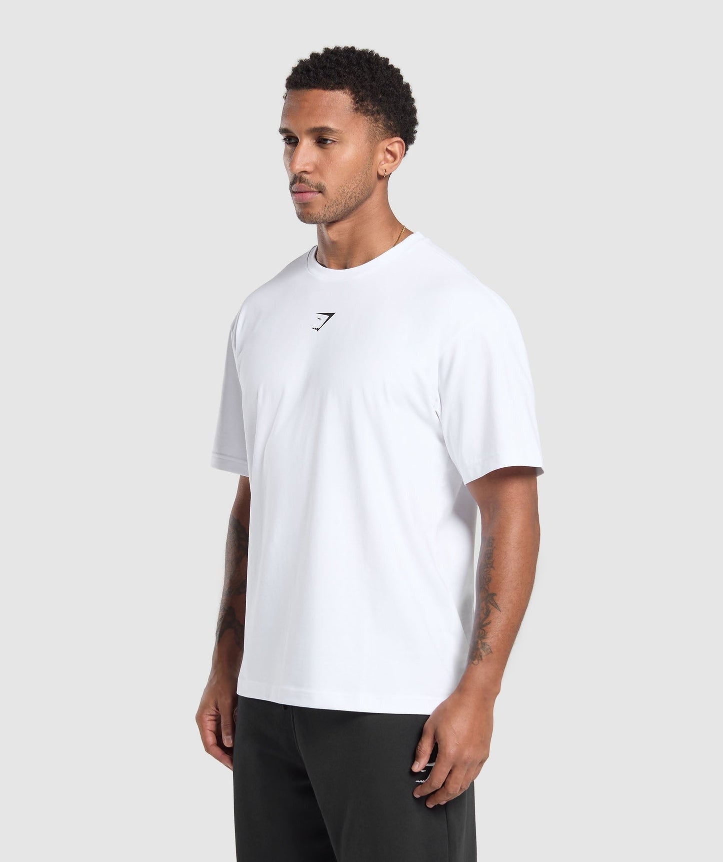 Gymshark GS66 Graphic Oversized T-Shirt - White