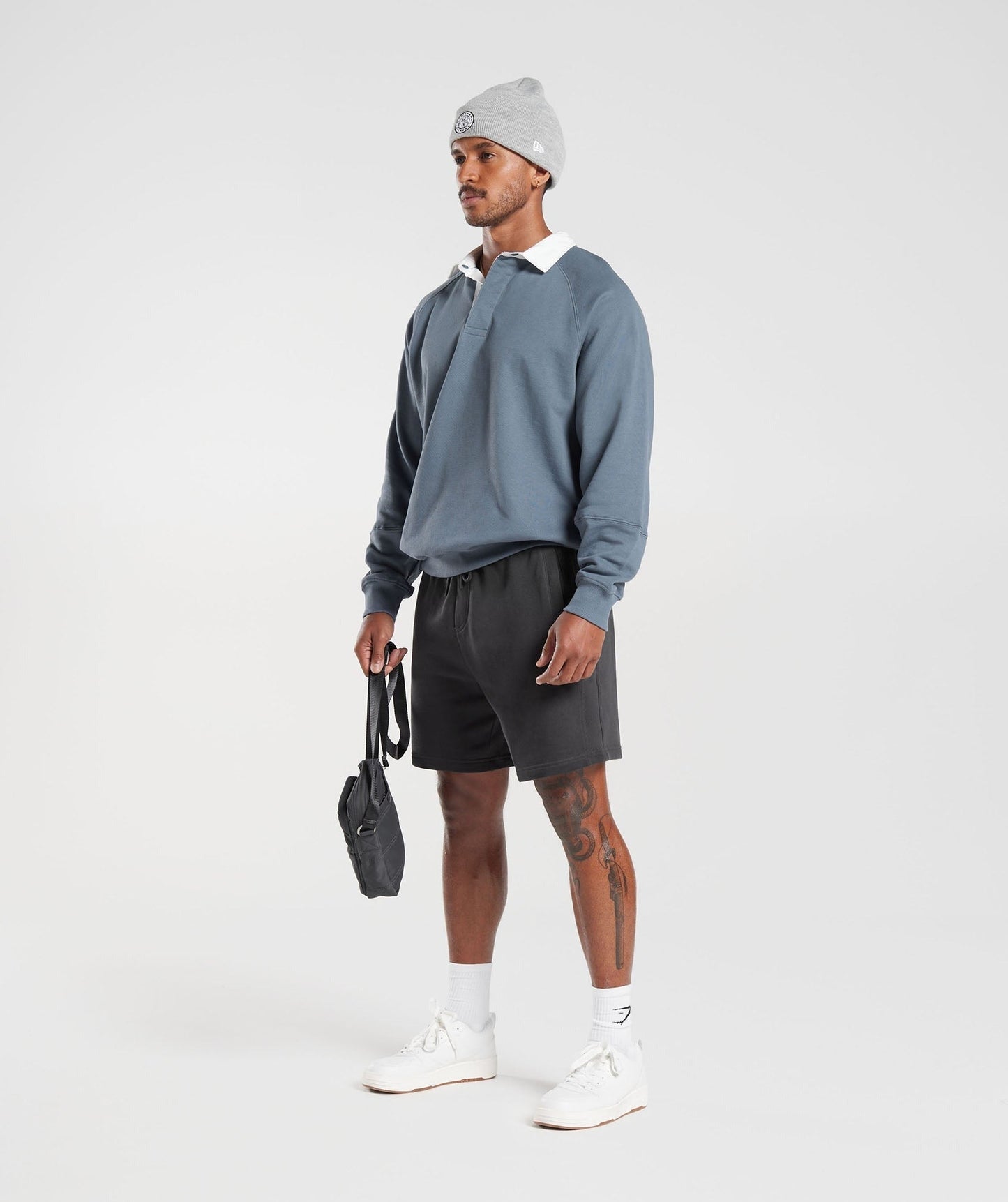 Gymshark Rest Day Essentials 7" Shorts - Onyx Grey