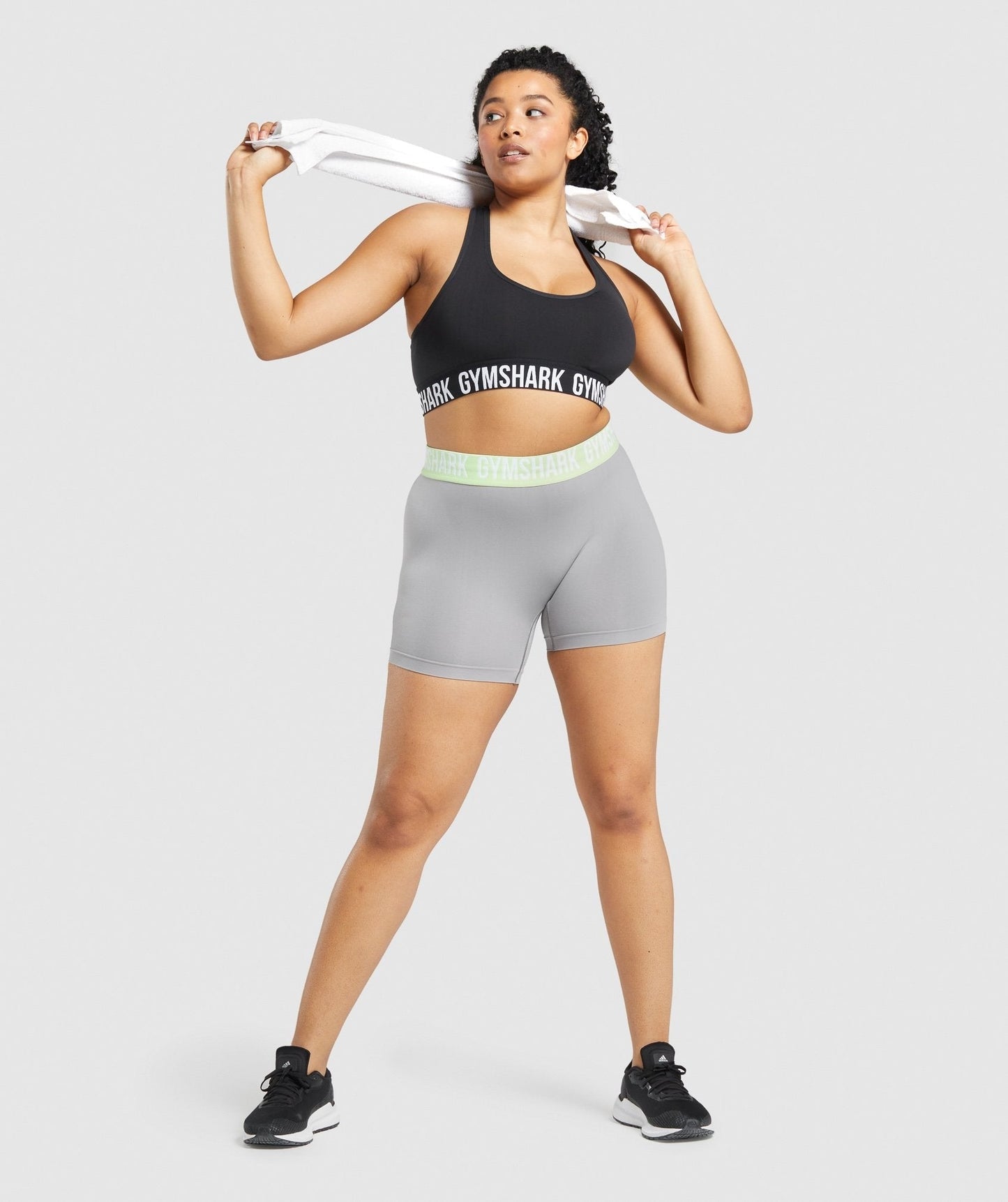 Gymshark Fit Seamless Shorts - Smokey Grey