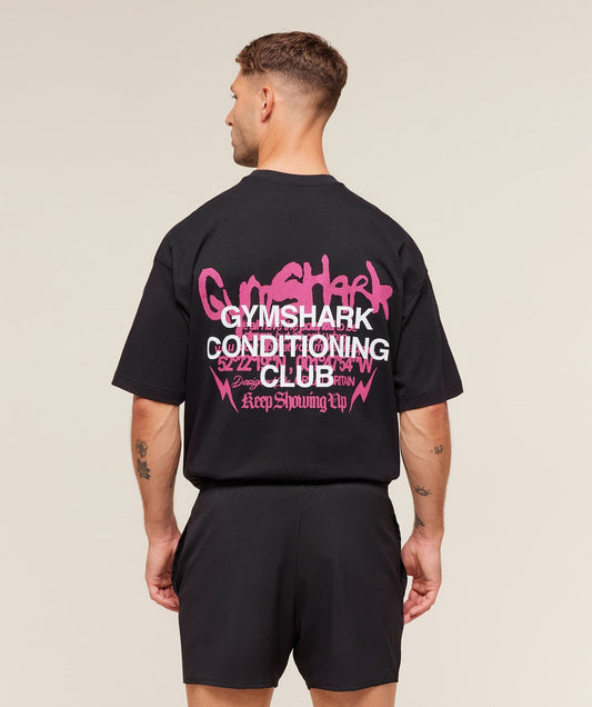 Gymshark GSCC T-Shirt - Black