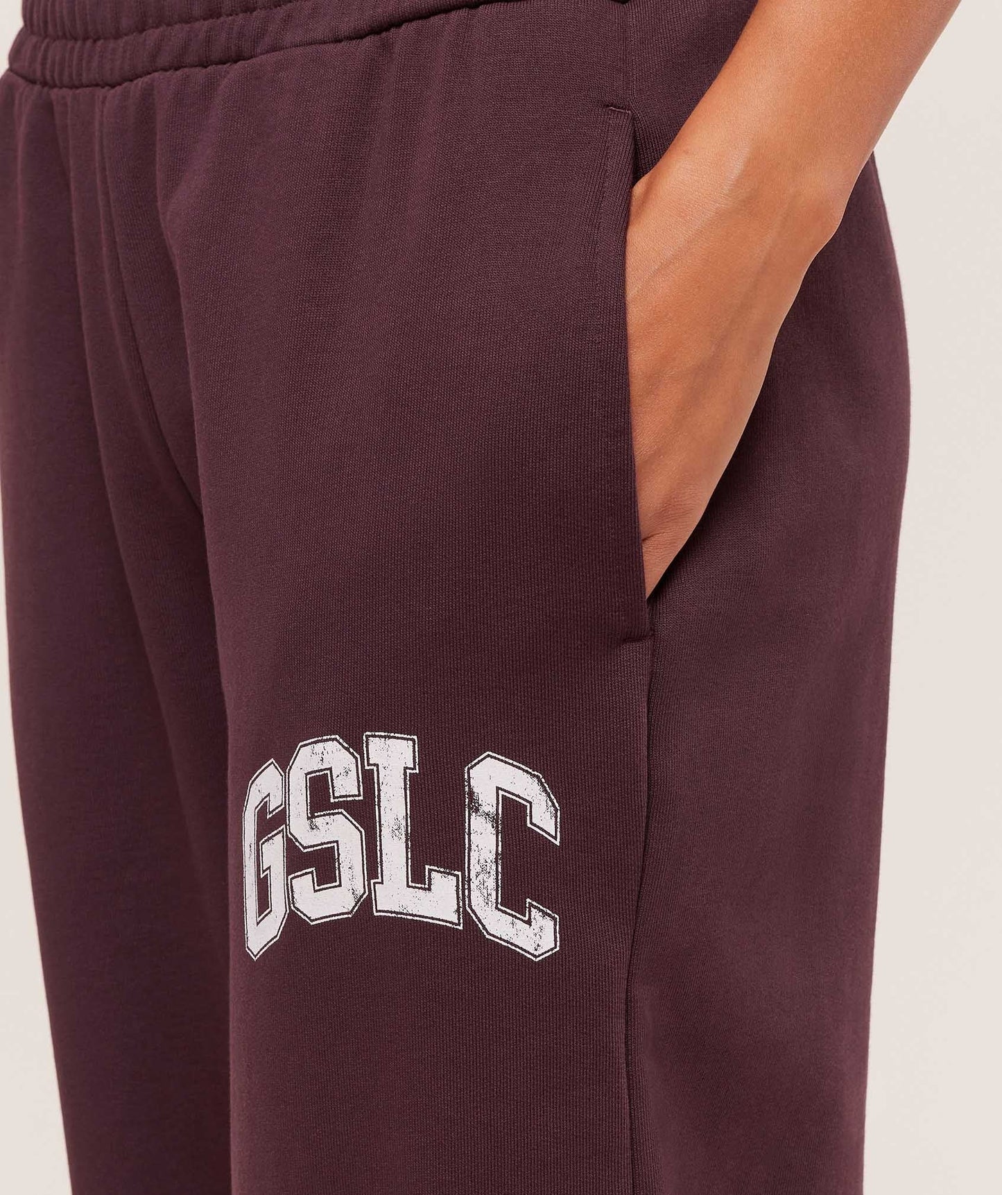 Gymshark GSLC Lifting Club Straight Leg Joggers - Cherry Purple