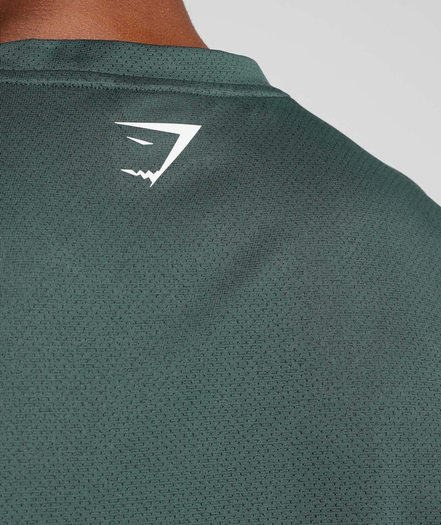 Gymshark Sport T-Shirt - Fog Green/Black Marl
