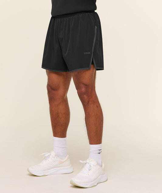 Gymshark Hybrid 5" Performance Shorts - Black