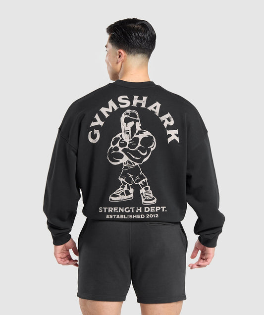 Gymshark Spartan Crew - Black