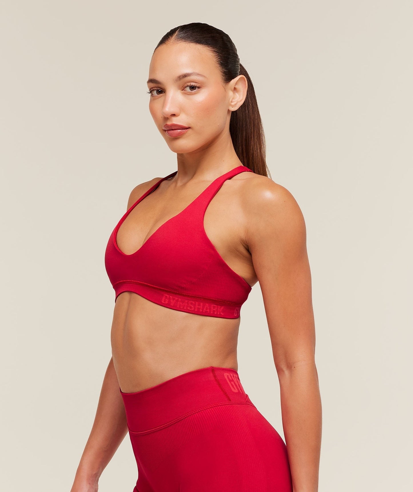 Gymshark Flex V4 Sports Bra - Carmine Red