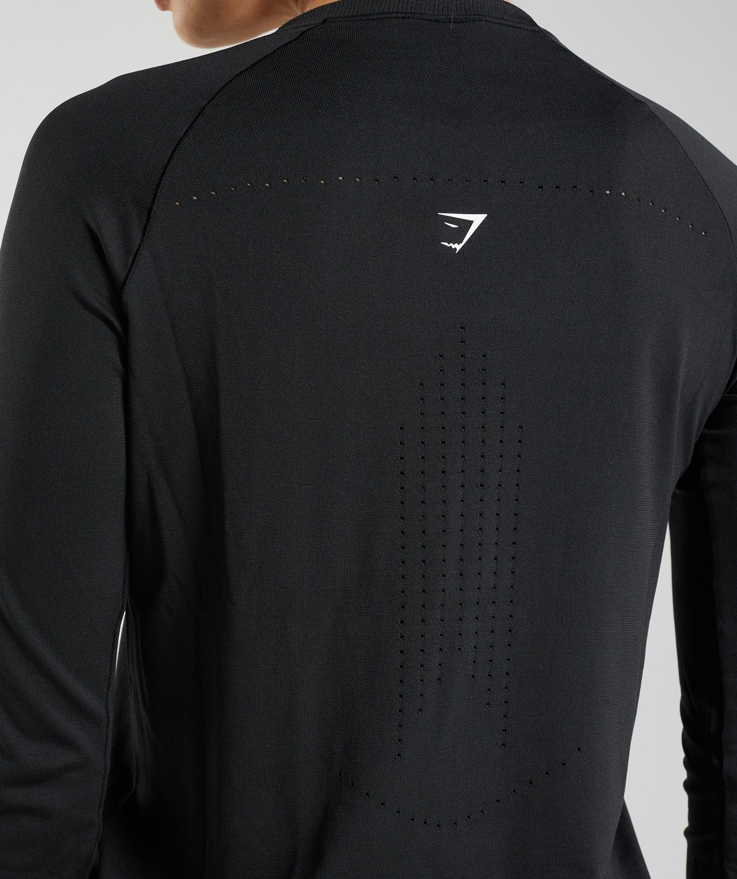 Gymshark Sweat Seamless Long Sleeve Top - Black