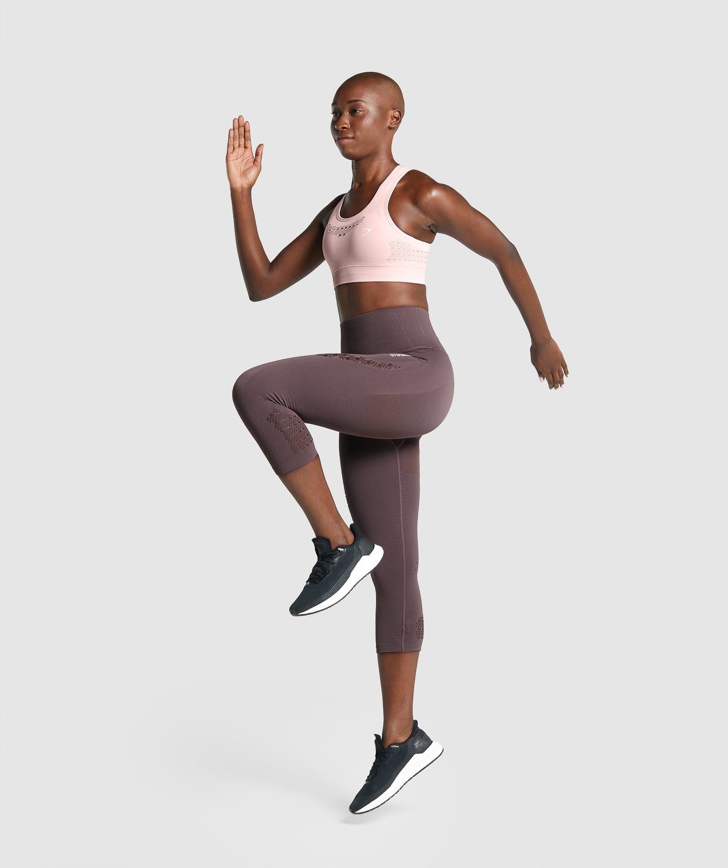 Gymshark Energy Seamless Sports Bra - Light Pink