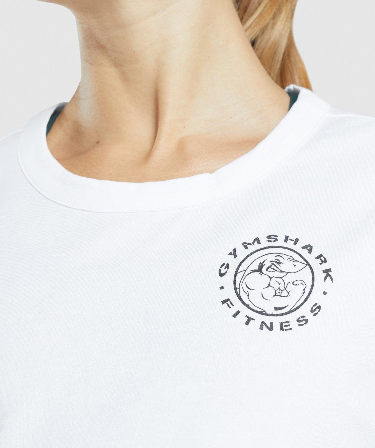 Gymshark Legacy Graphic Tee - White