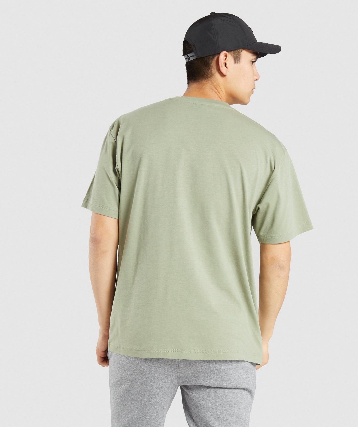 Gymshark Essential Oversized T-Shirt - Light Green