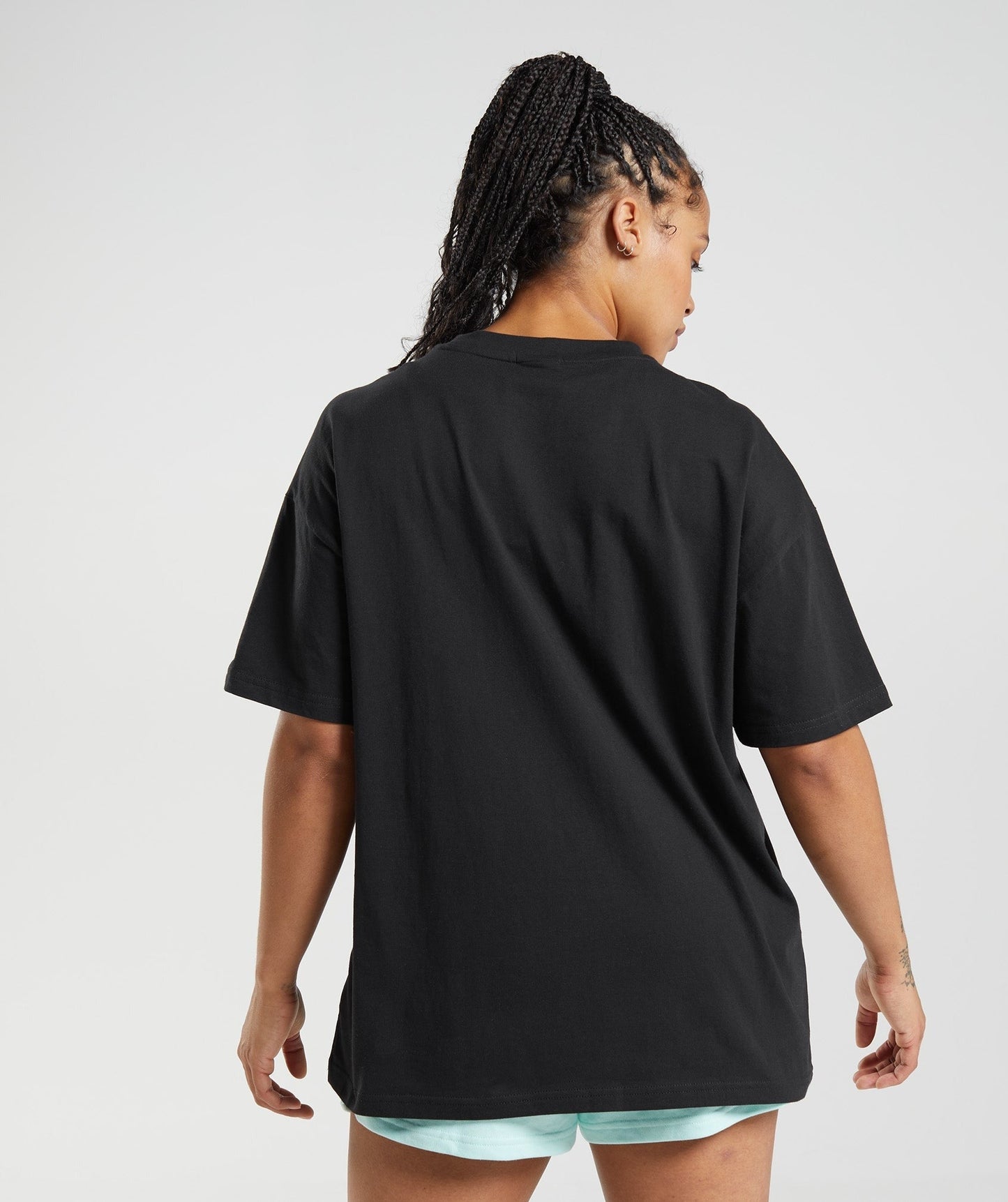 Gymshark Legacy Oversized T-Shirt - Black