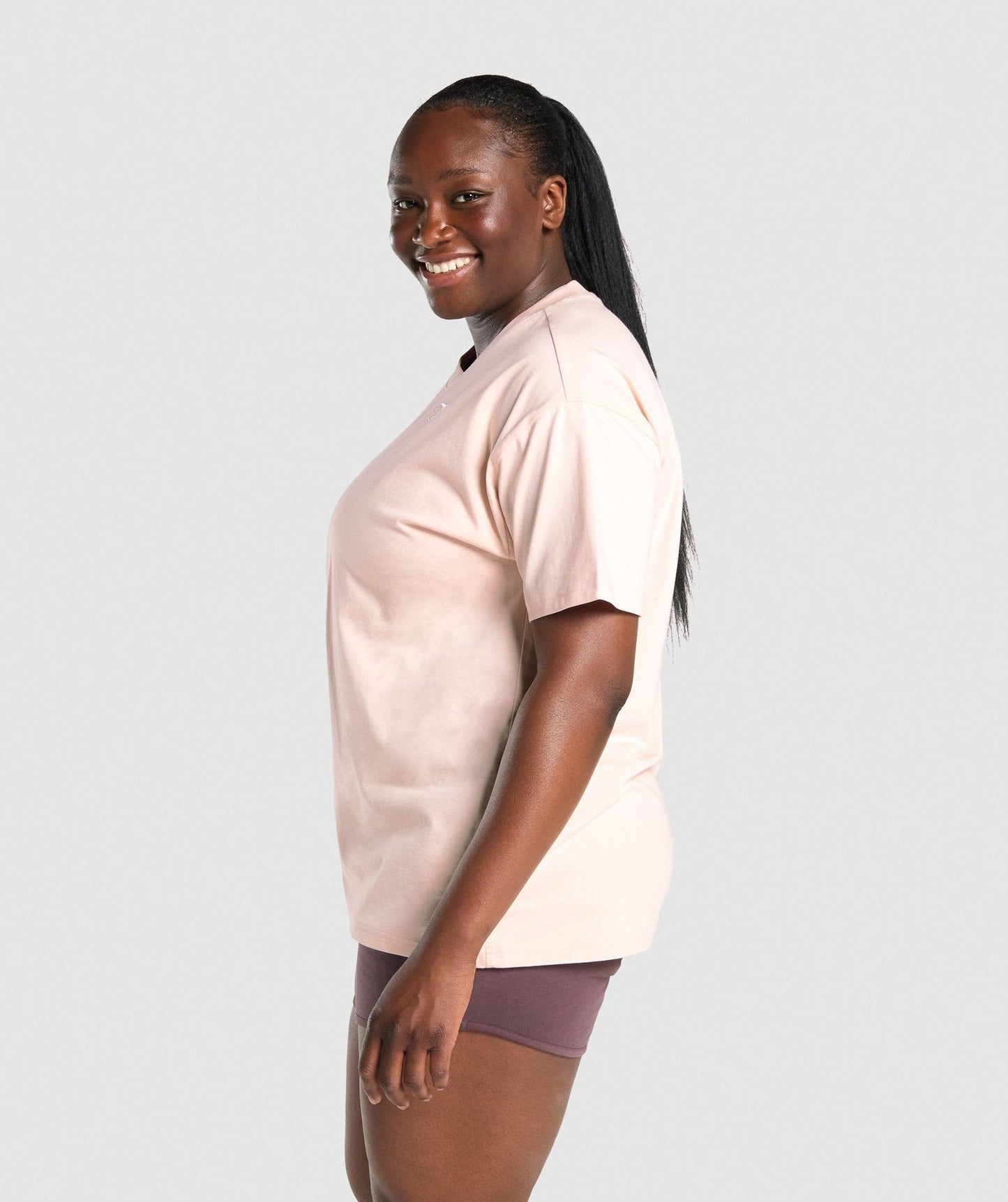 Gymshark Training Oversized T-shirt - Light Brown