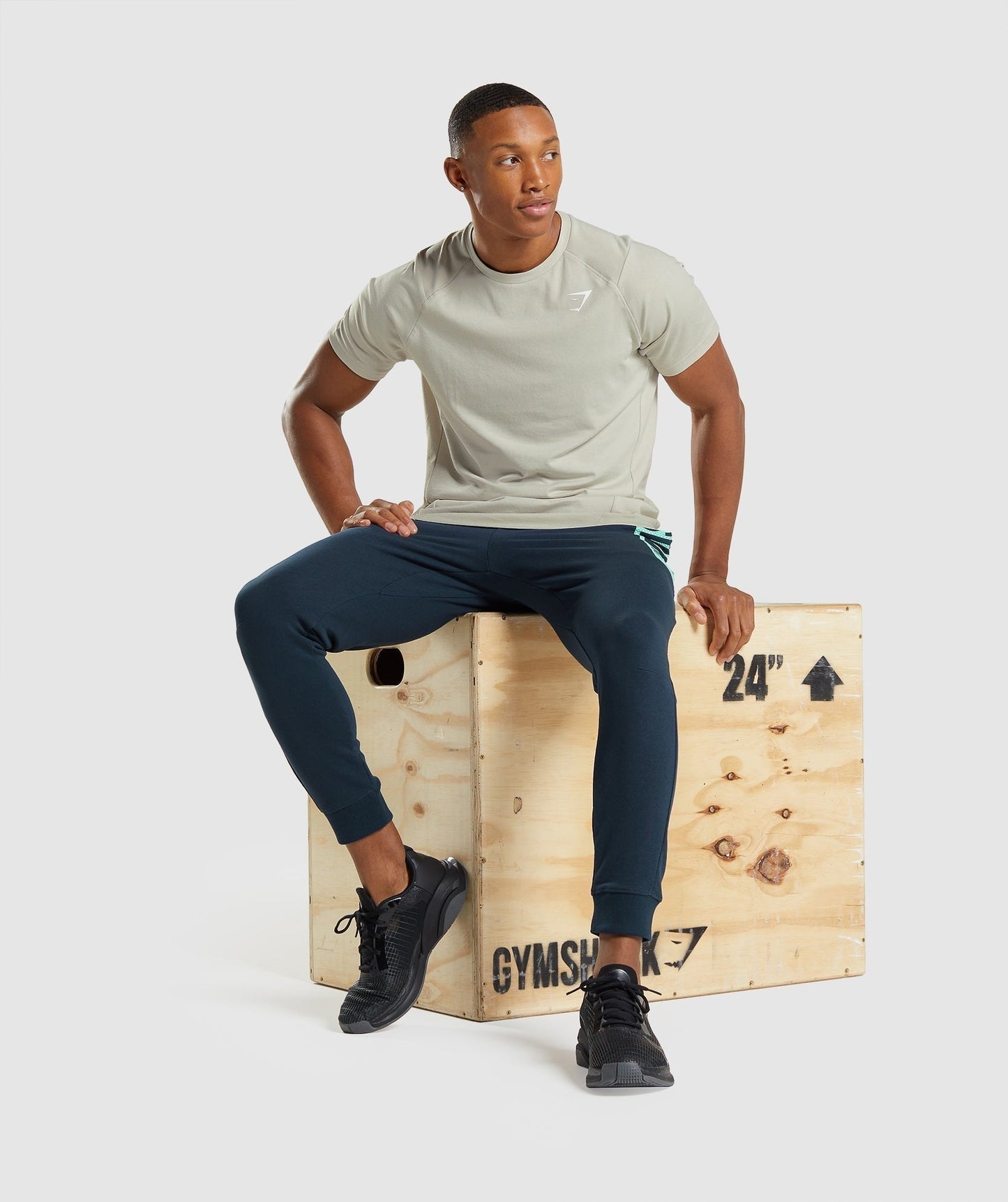 Gymshark Bold T-Shirt - Pebble Grey