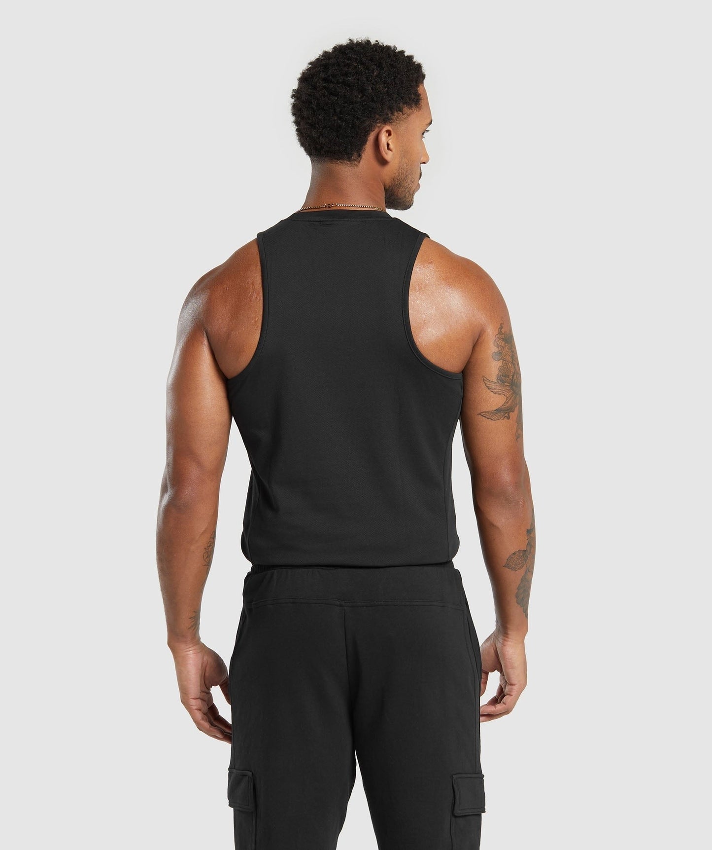 Gymshark React Tank - Black