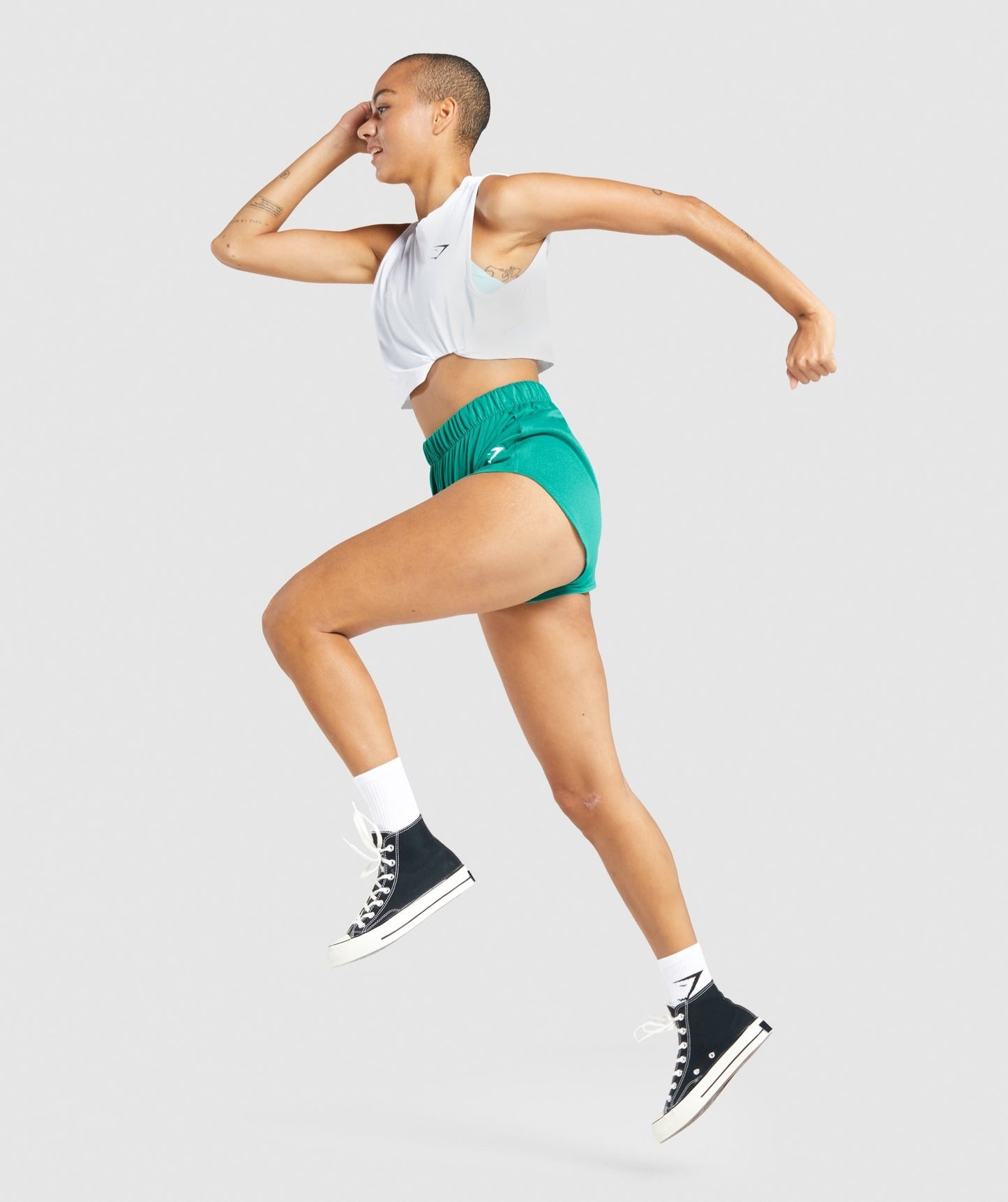 Gymshark Training Mesh Shorts - Green