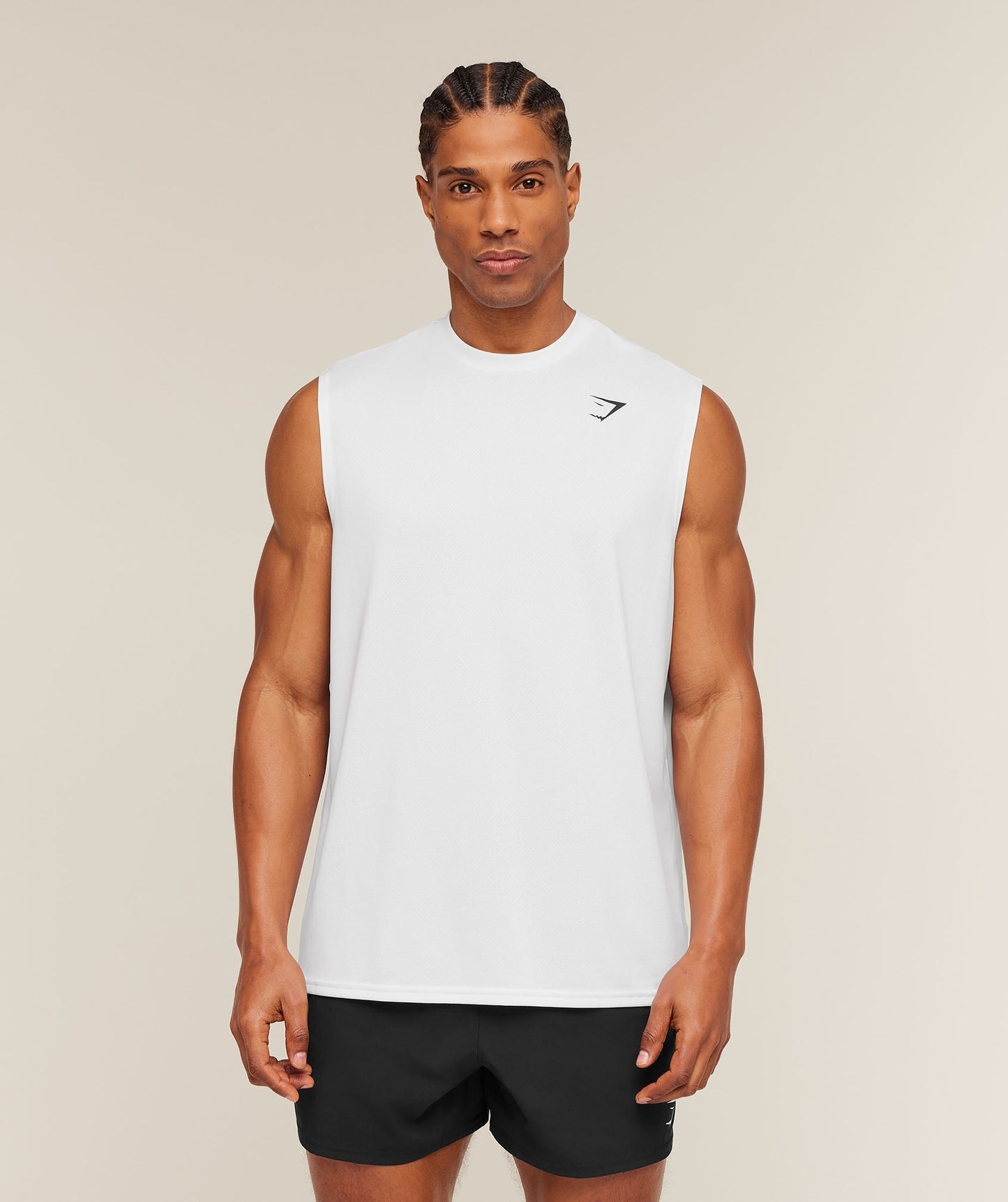 Gymshark Arrival Oversized Tank - White