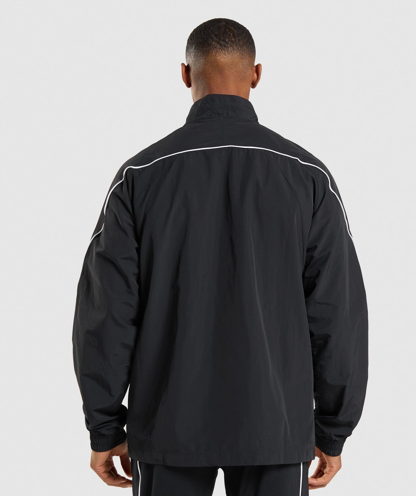 Gymshark Recess Lightweight Jacket - Black/White