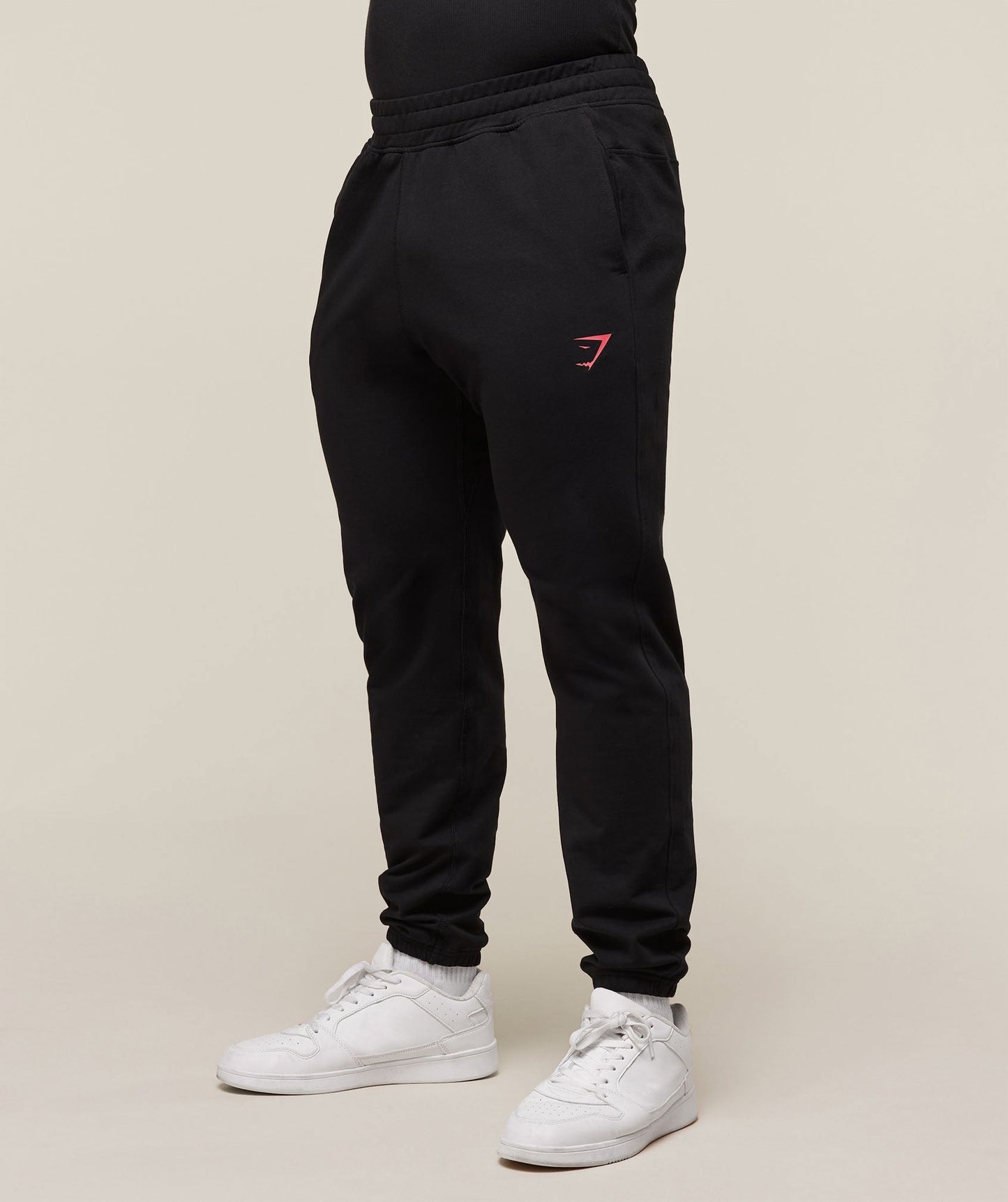 Gymshark Prime Joggers - Black/Vivid Red