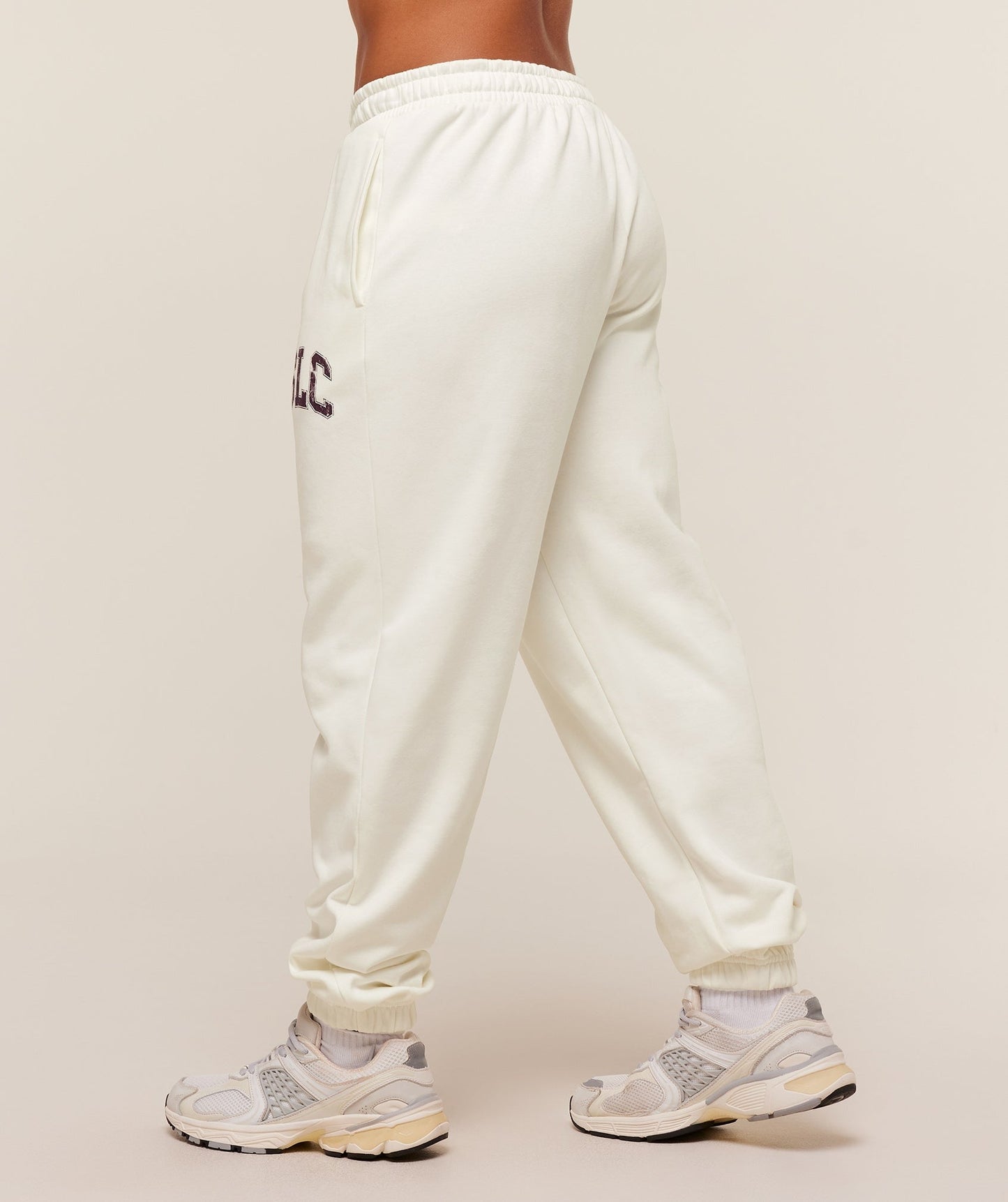 Gymshark GSLC Lifting Club Cuffed Joggers - Soft White