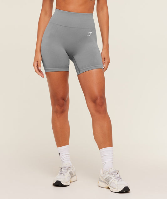 Gymshark Vital Seamless Shorts - GS Medium Grey/ Marl