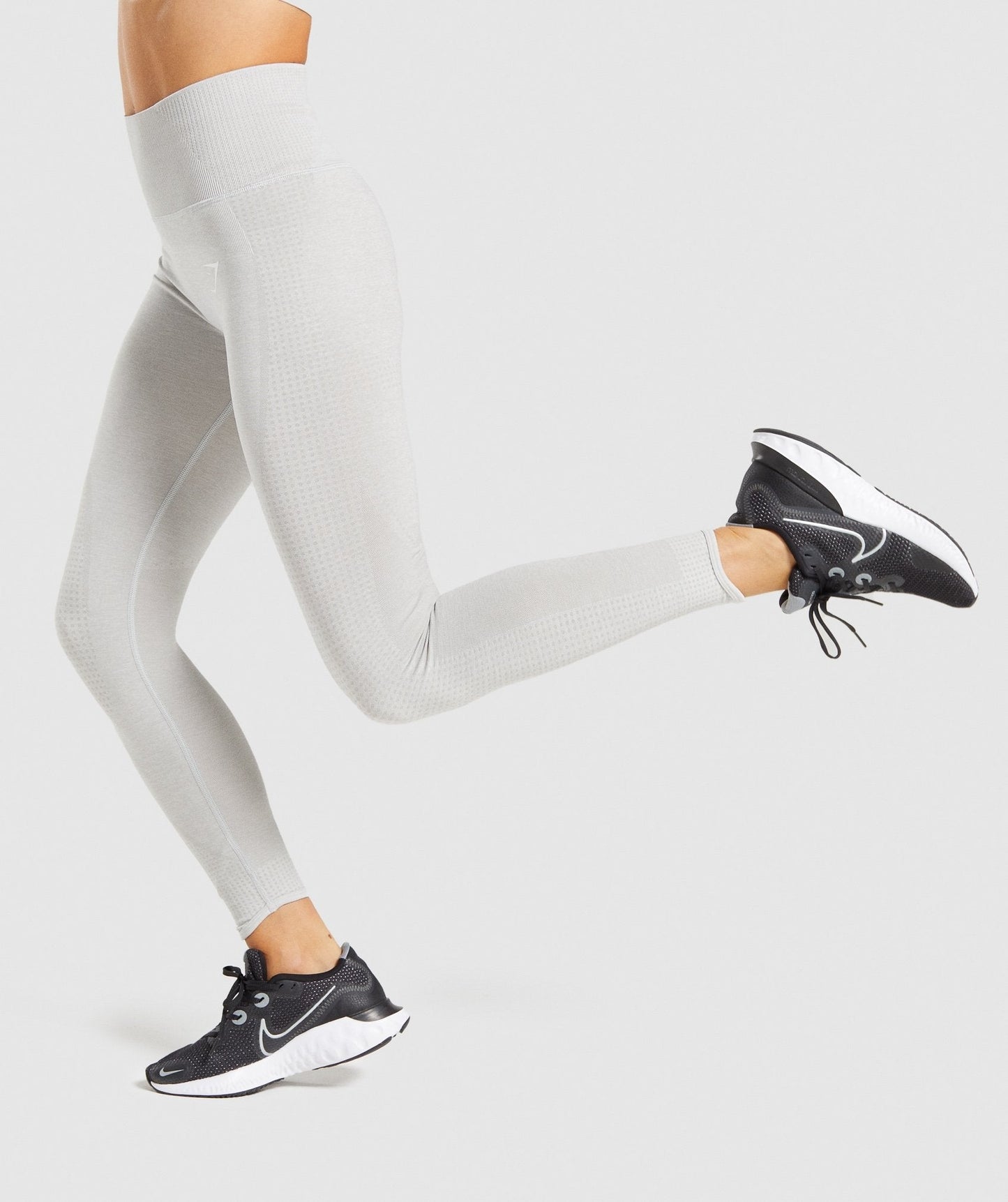 DNU - Gymshark Vital Rise Seamless Leggings - Light Grey Marl