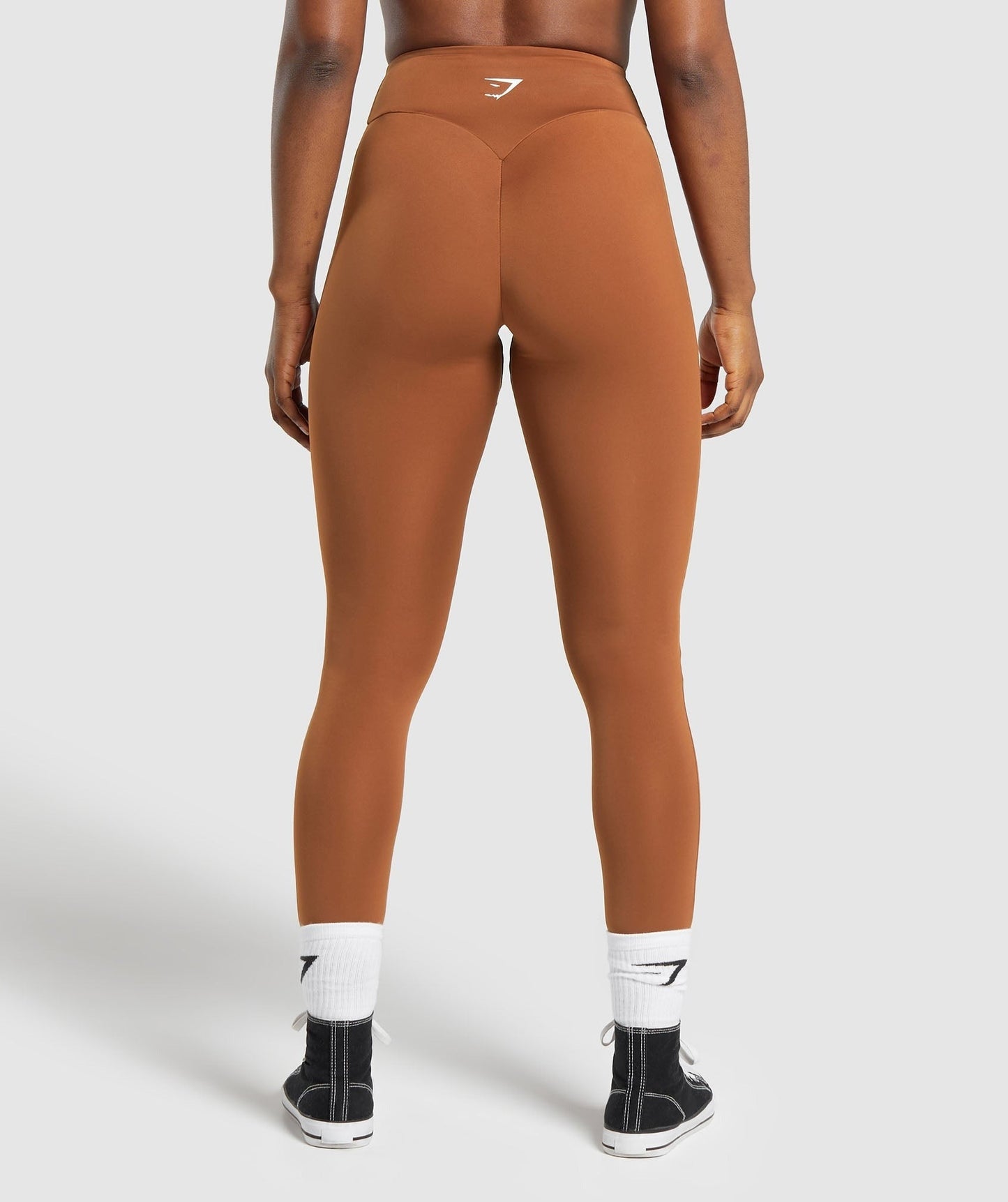 Gymshark Reps Tall Leggings - Copper Brown