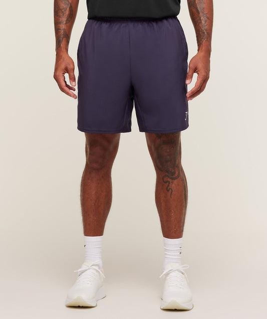 Gymshark Arrival 7" Shorts - Midnight Purple