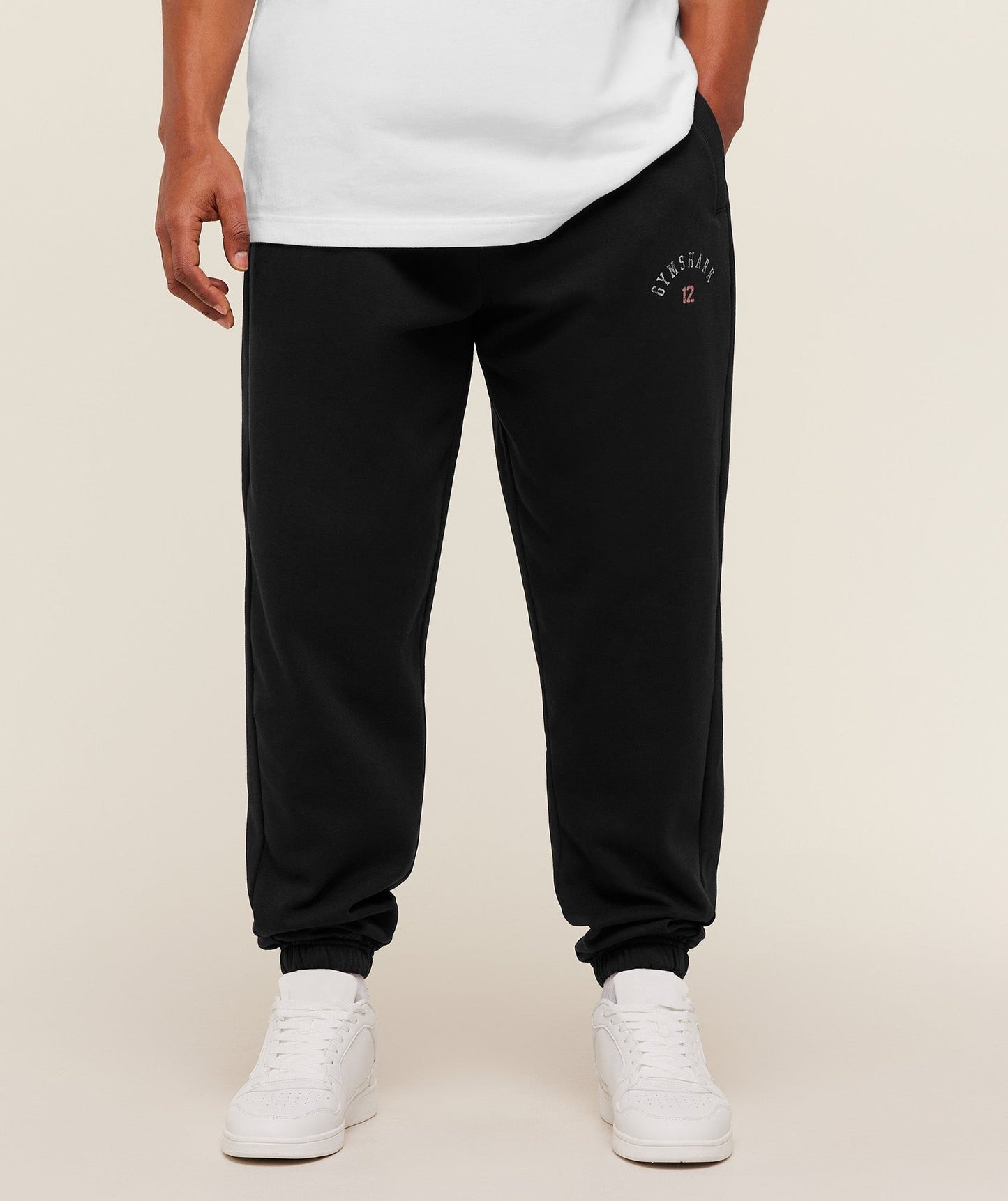 Gymshark 12 Graphic Joggers - GS Black